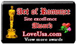 Art of Romance Site Award